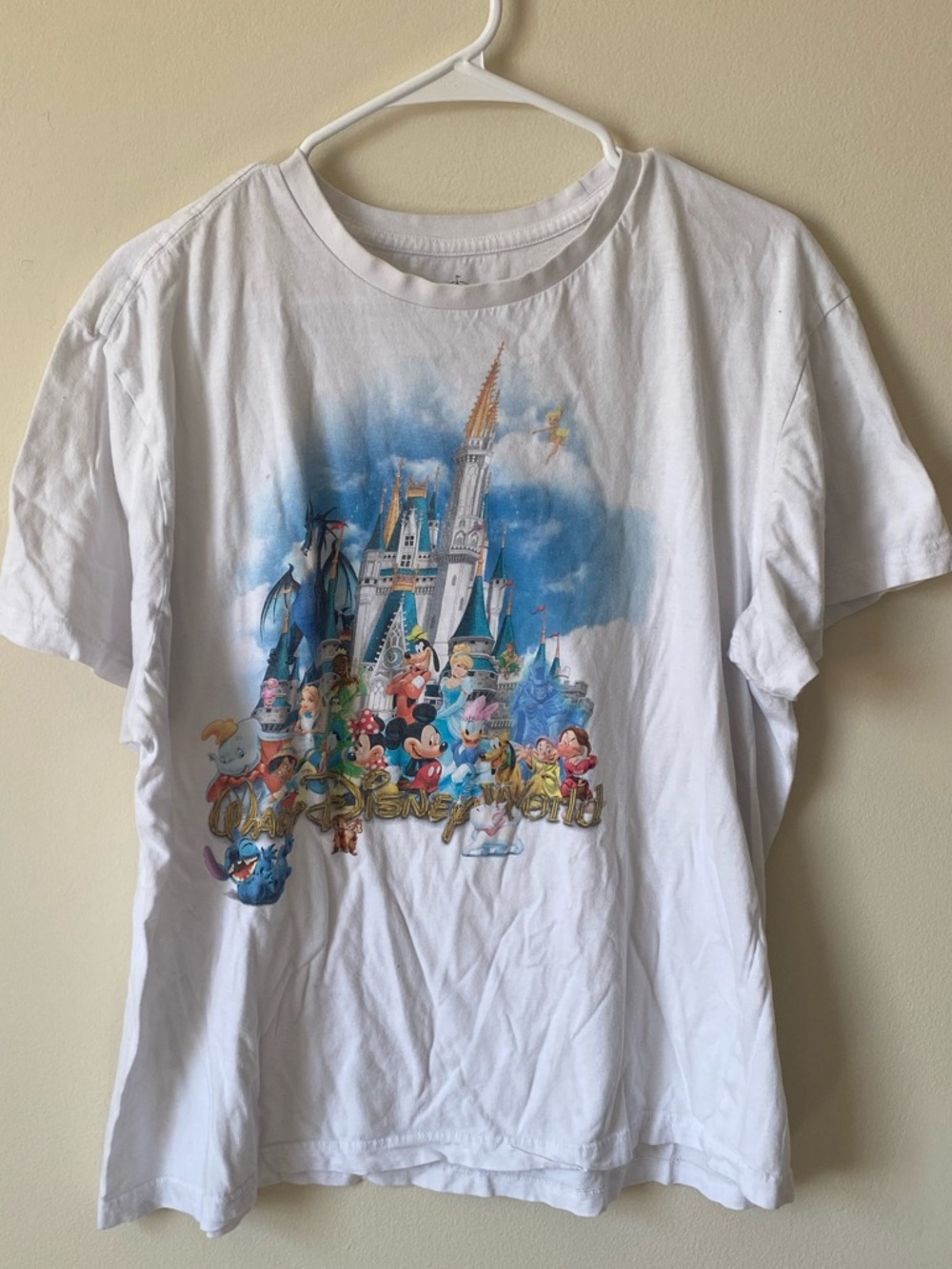Disney Parks Walt Disney World Character Castle Graphic Tee